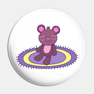 Cute and Funny Teddy Bear Lover Pin