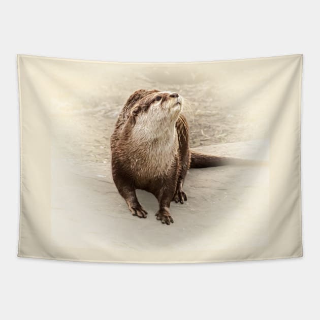 Otter Tapestry by Guardi