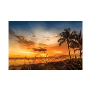 Bonita Beach Bright Sunset T-Shirt