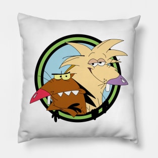 90’s Cartoon Beaver Pillow