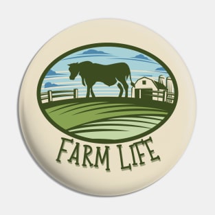 Farm Life Pin