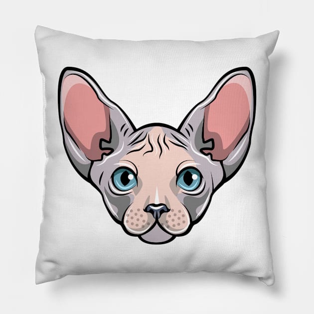 cat Pillow by janvimar