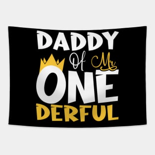 Daddy Of Mr One Derful Wonderful 1St Tapestry