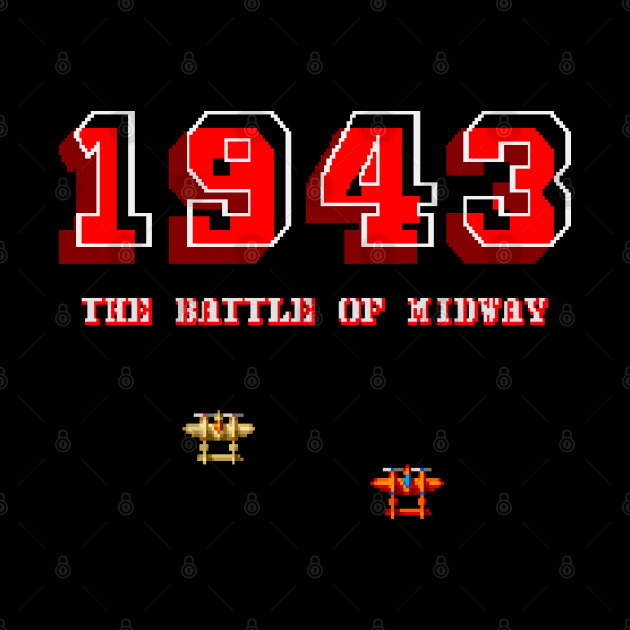 Mod.1 Arcade 1943 The Battle of Midway Flight Fighter Video Game by parashop