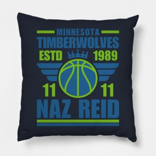 Minnesota Timberwolves Reid 11 Basketball Retro Pillow