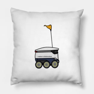 Starship Robot Purdue Pillow