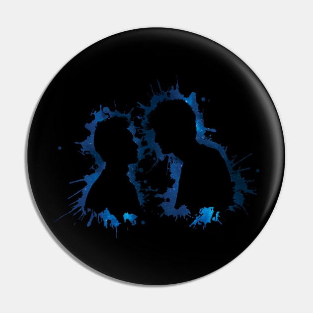 Shadowhunters / The Mortal Instruments - Malec voids and outline splashes (blue galaxy) - Alec Lightwood and Magnus Bane / Matthew Daddario and Harry Shum Jr Pin by Vane22april