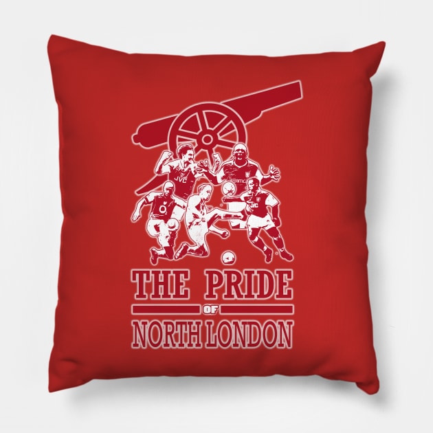 North London Massive - PRIDE OF NORTH LONDON Pillow by OG Ballers