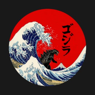 Godzilla Wave T-Shirt