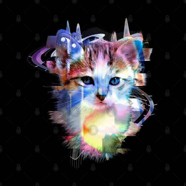 Glitchy Kitty by victorcalahan