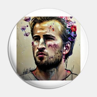 Face of Harry Kane Pin