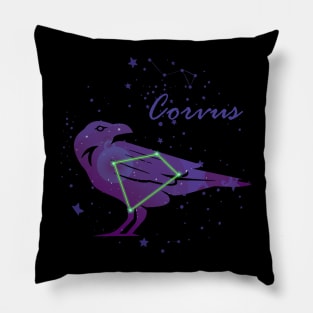 Corvus Constellation Pillow