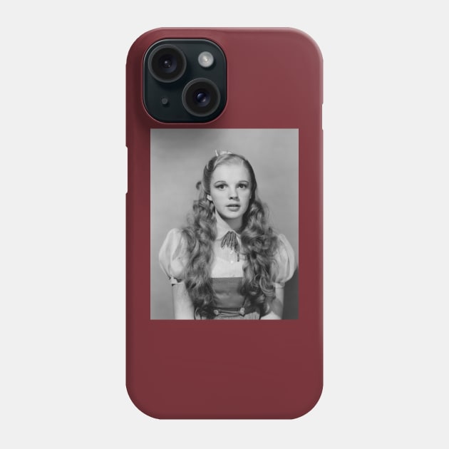 Judy Garland for Wizard of Oz 1939 Phone Case by Mey X Prints