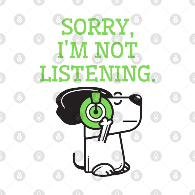 Sorry, I'm not listening. by Rubi16
