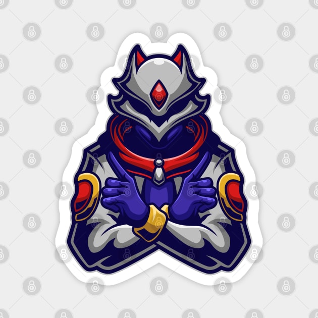 Masked assassin Magnet by mightyfire