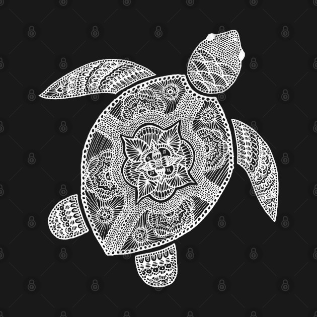 Turtle (Design on Back) by Major Art Design