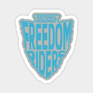 Freedom Riders National Monument name arrowhead Magnet