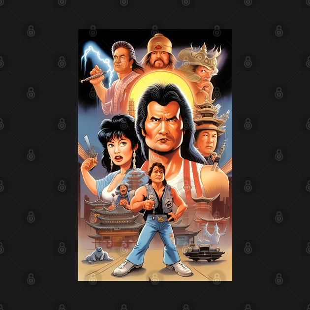 Big Trouble In Little China 80s by Vakian