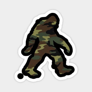 Camo Sasquatch Magnet