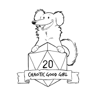 Smaller Print - Chaotic Good Girl T-Shirt