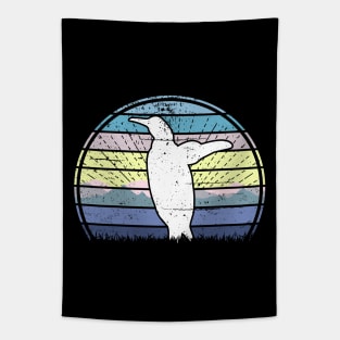 Penguin Sunset Tapestry