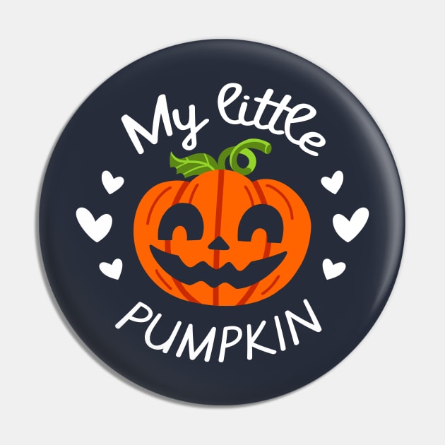 My Little Pumpkin Pin by TeeBudgie