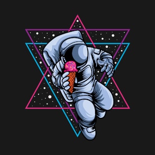 Astronaut Ice Cream Lovers T-Shirt