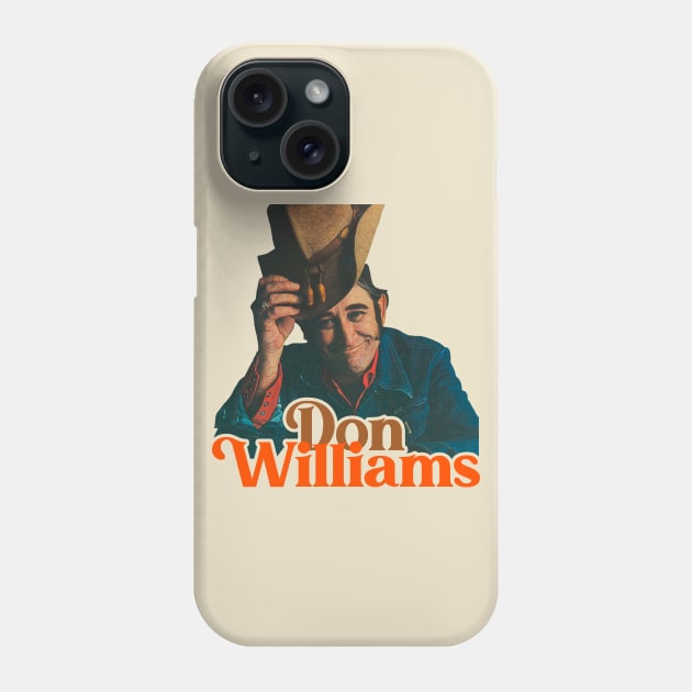 Don Williams ))(( Classic Country Boy Tribute Phone Case by darklordpug