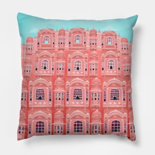 Hawa Mahal, India Pillow