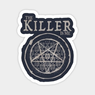 The Killer Is Me - Evil Eyes (Dirty White) Magnet