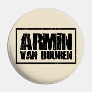 Retro Design Armin Van Buuren Pin