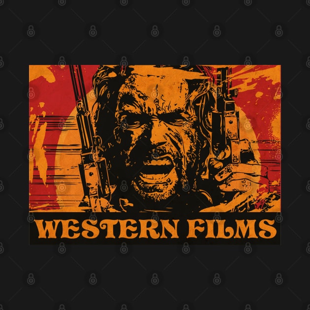 Western Vintage Films by CTShirts