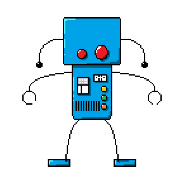 Pixel Robot 160 by Vampireslug