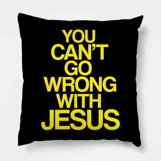 You can't go wrong with Jesus Pillow by zeniboo