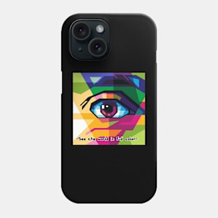 Eye Pop Art Phone Case