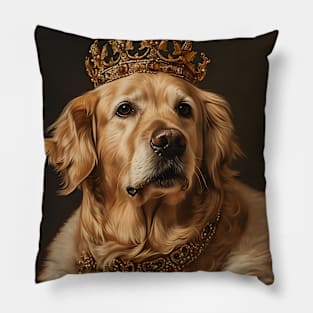 Golden Retriever The King Pillow