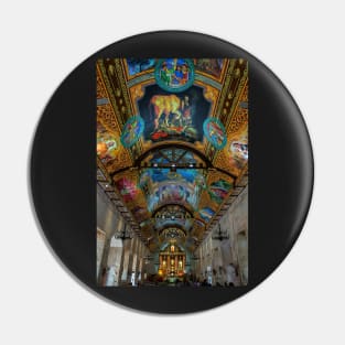 Church Ceiling Painting Pin