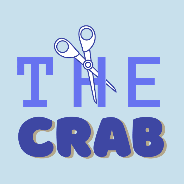 Cut the crab funny quote typography by Tecnofa