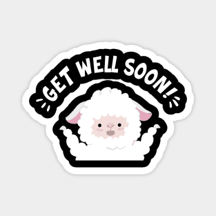 get well soon sheep Magnet