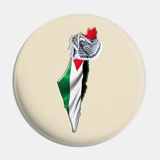 Palestinian Kufia Pin