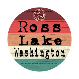 Ross Lake Washington retro travel souvenir T-Shirt