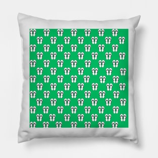 Flip Flops - Green Pillow