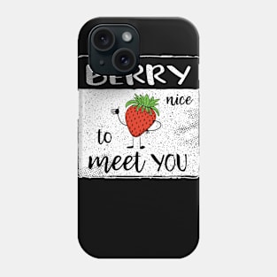 Strawberry Fun Fruit Pun II Phone Case