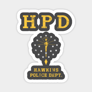 Hawkins Police Department Magnet