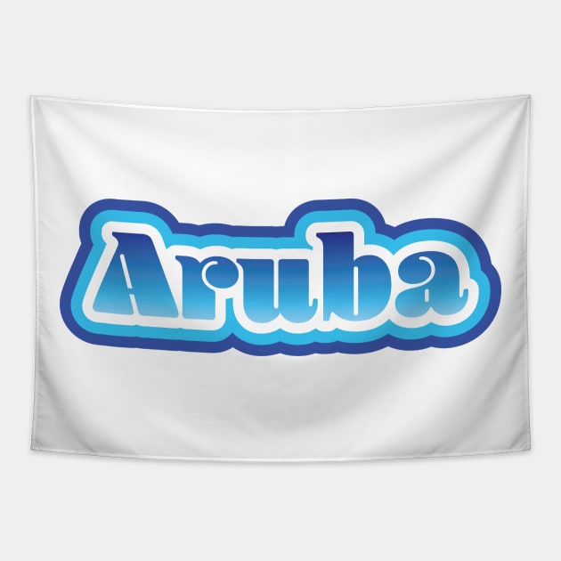 Aruba! Tapestry by cricky