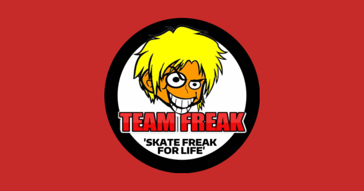 Team Freak Logo Skate Hoodie Teepublic
