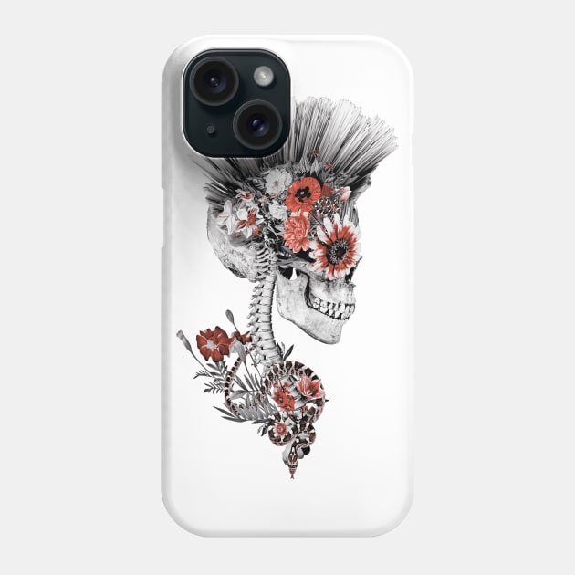 MOMENTO MORI PUNK Phone Case by rizapeker