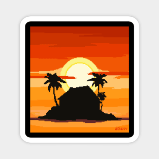 kame  sunset Magnet