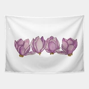 Watercolor flowers Tapestry