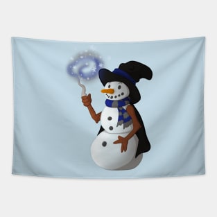 Smart Snowman Tapestry